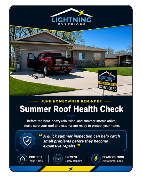 Lightning Exteriors Newsletter