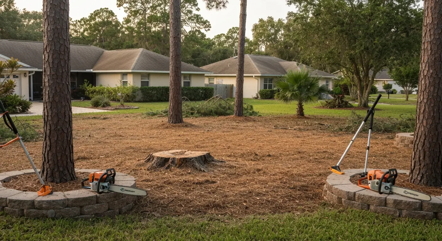 Disease-affected tree removal