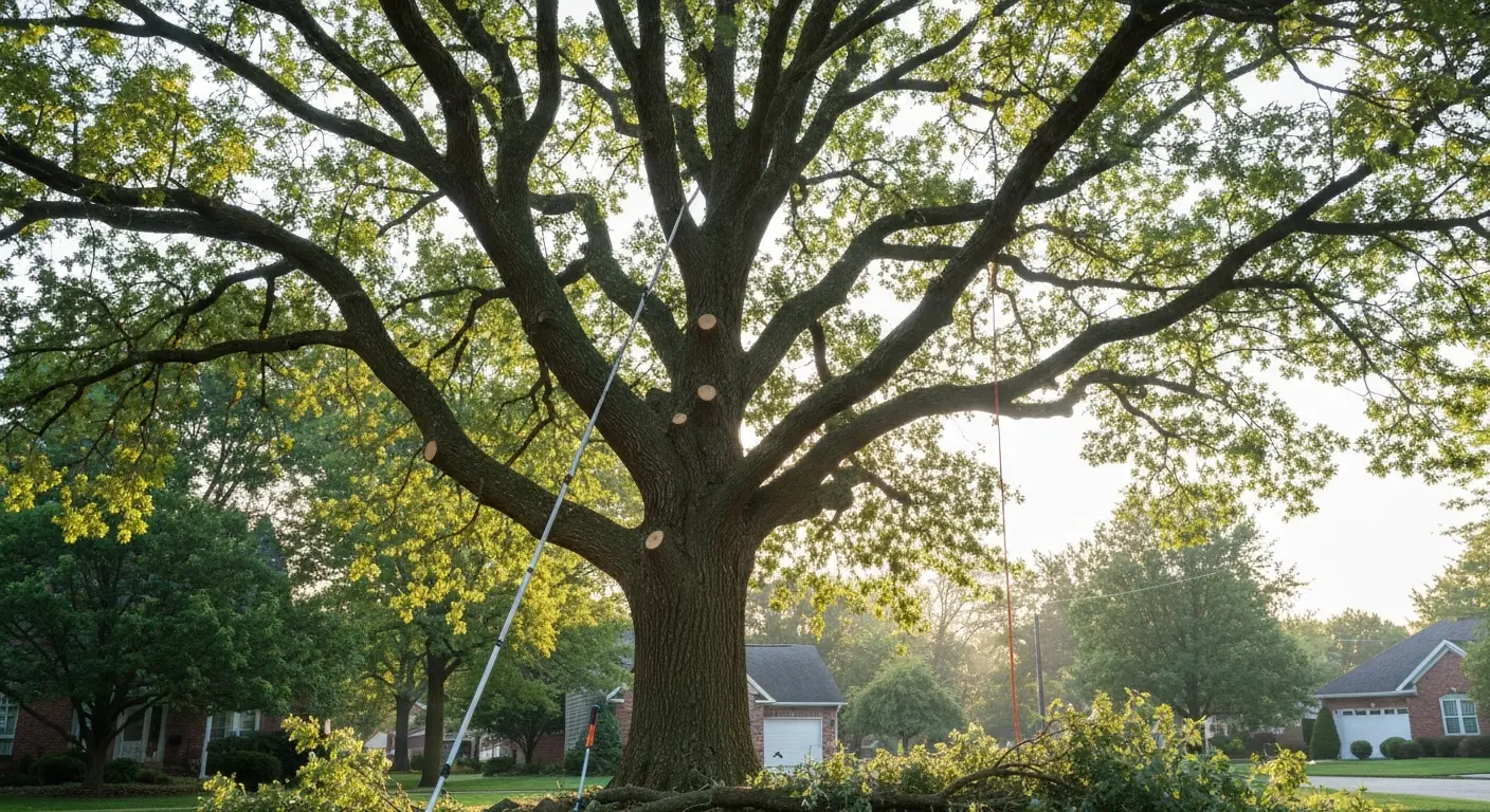 Tree trimming and pruning