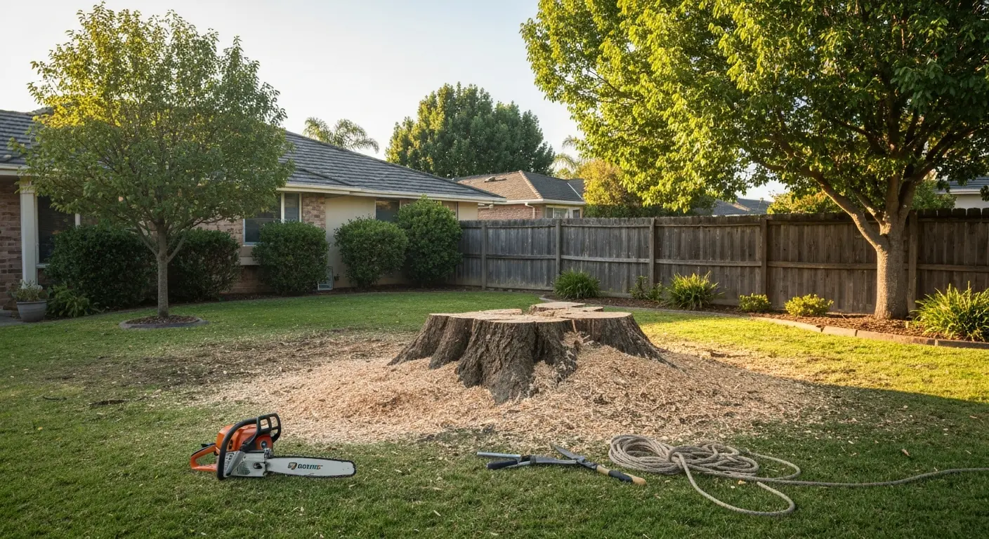 Residential tree removal