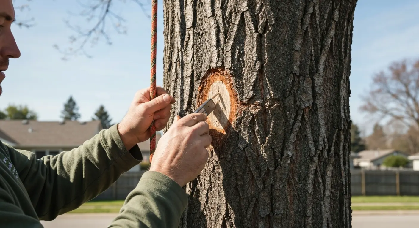 Arborist risk assessment