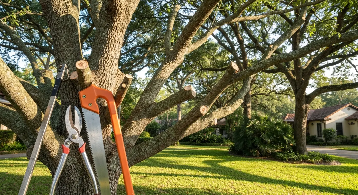 Tree trimming service