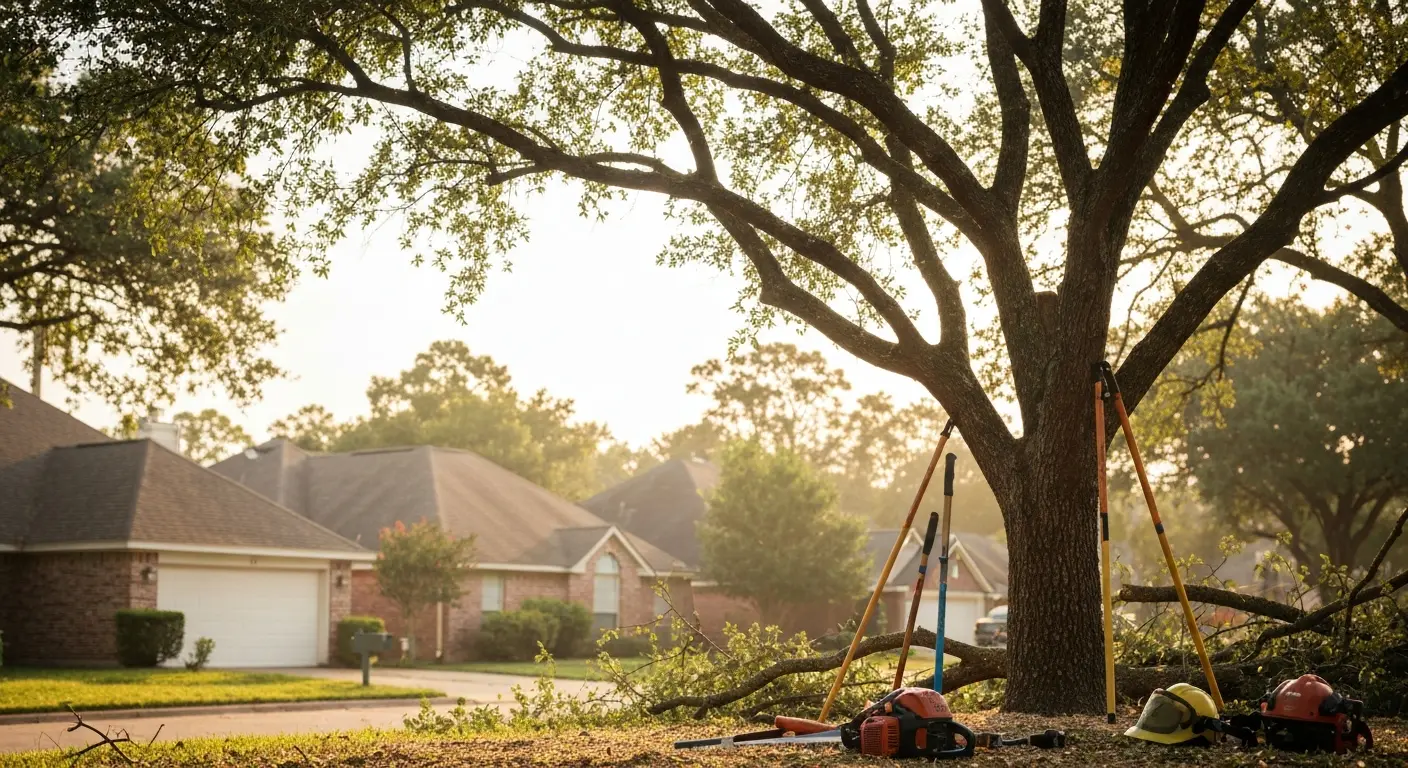 Storm preparation pruning