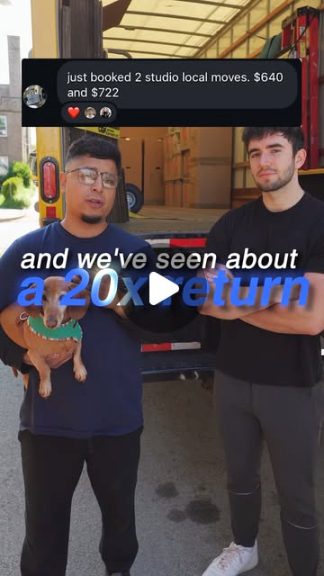Once Upon A Move reel: we've seen about a 20x return