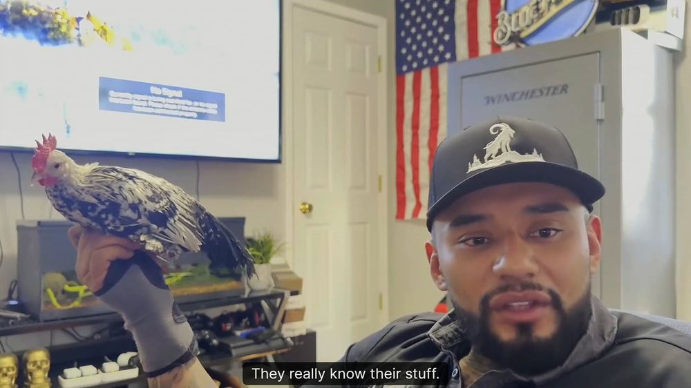 Geo from MANPWR Construction in his video testimonial