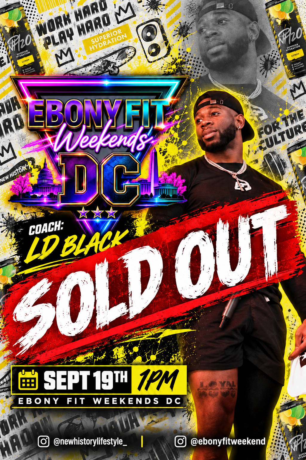 Ebony Fit Weekends DC — Coach LD Black — Sold Out