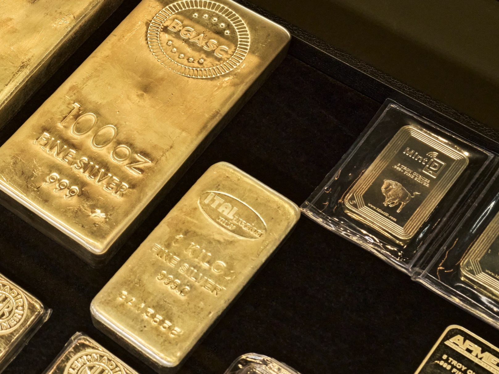 Image of rare bullions.