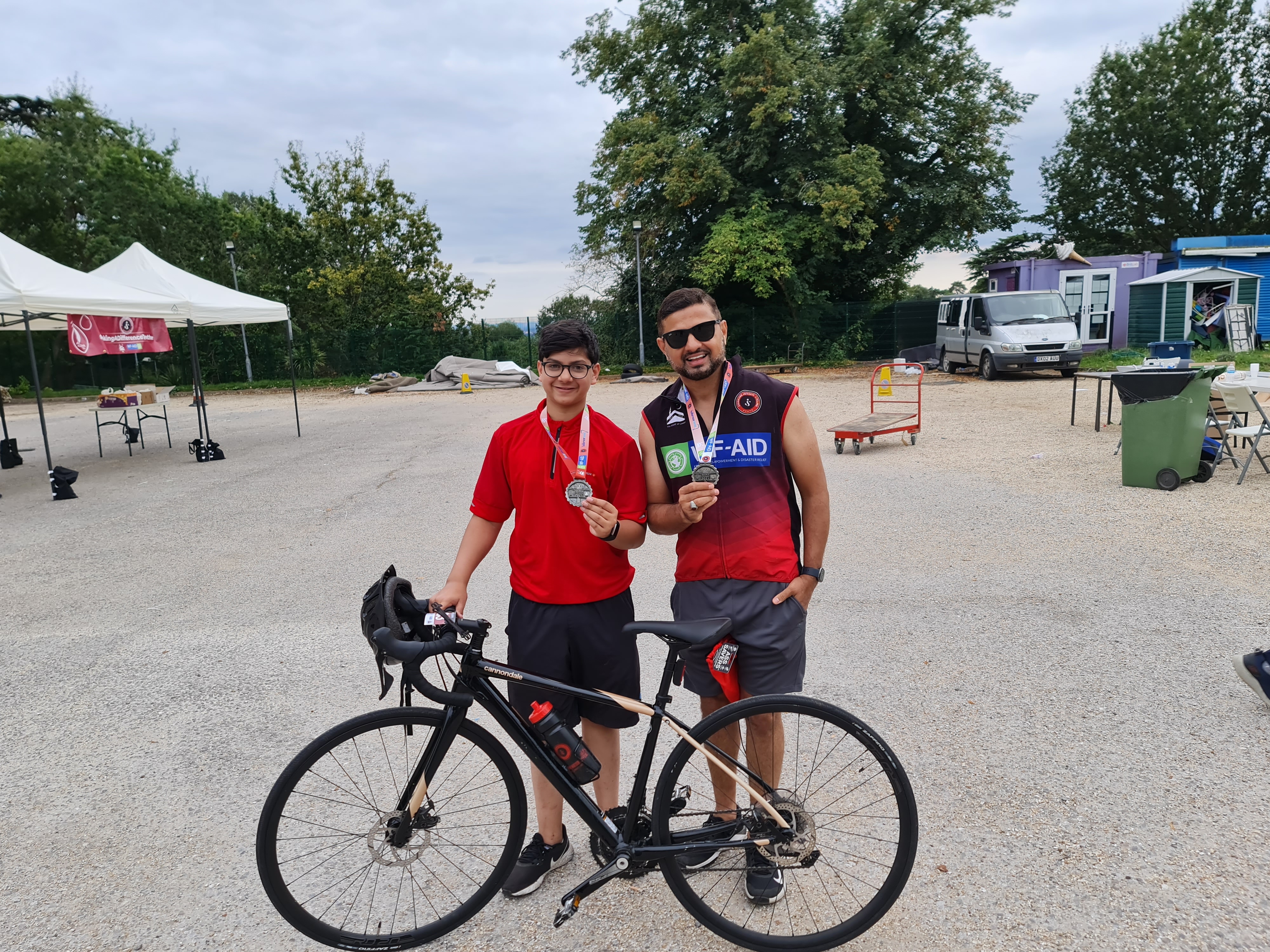 Arif Chandoo during an endurance journey