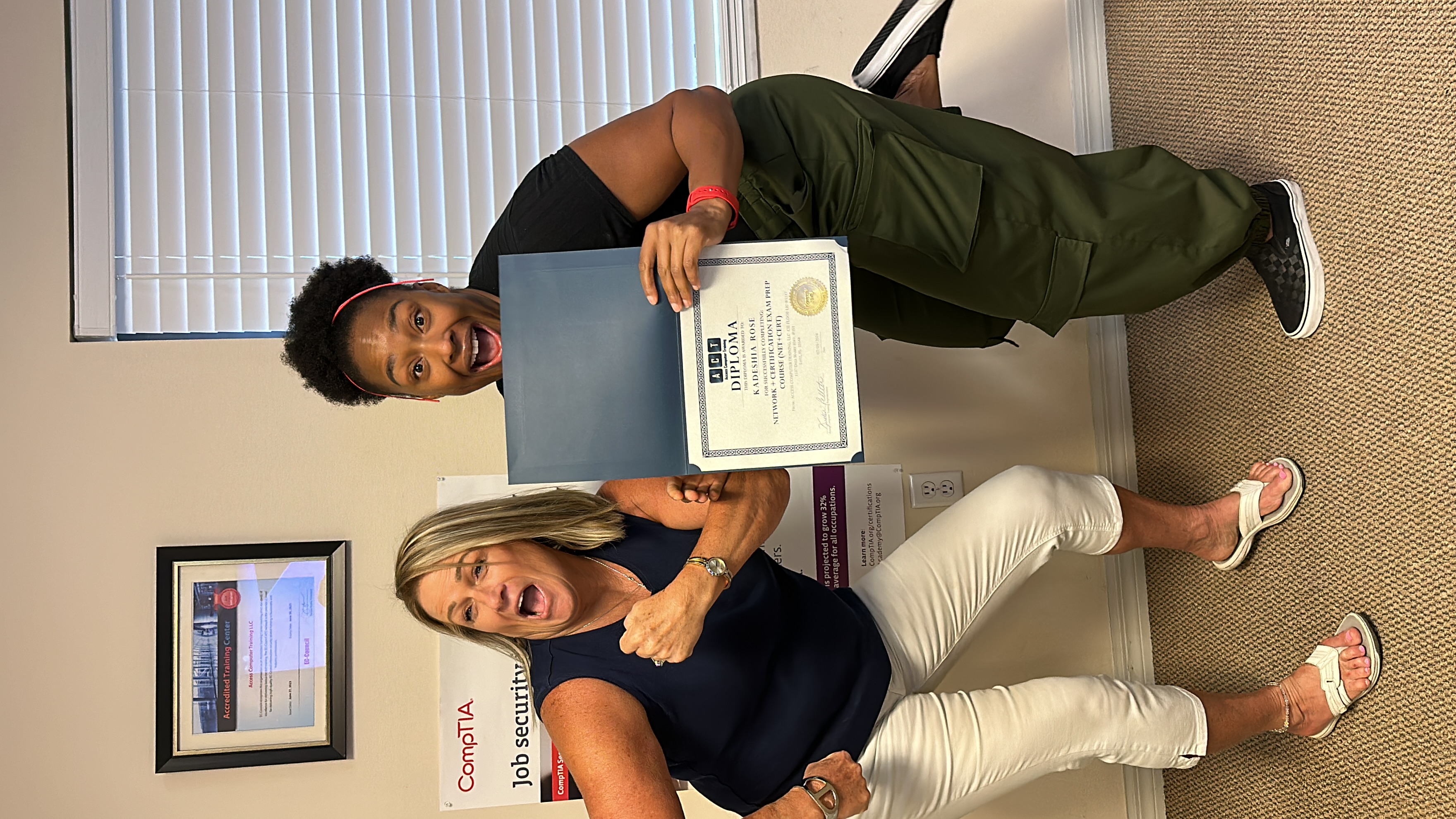 Access Computer Training graduate from Brandon now working in IT in Tampa