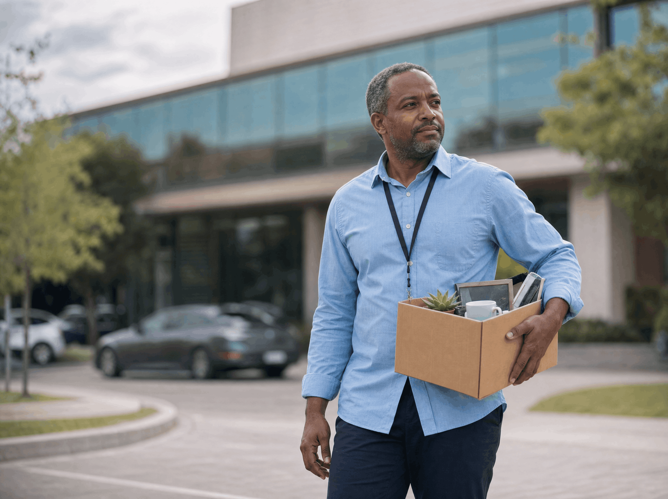 Person recently laid off or let go
