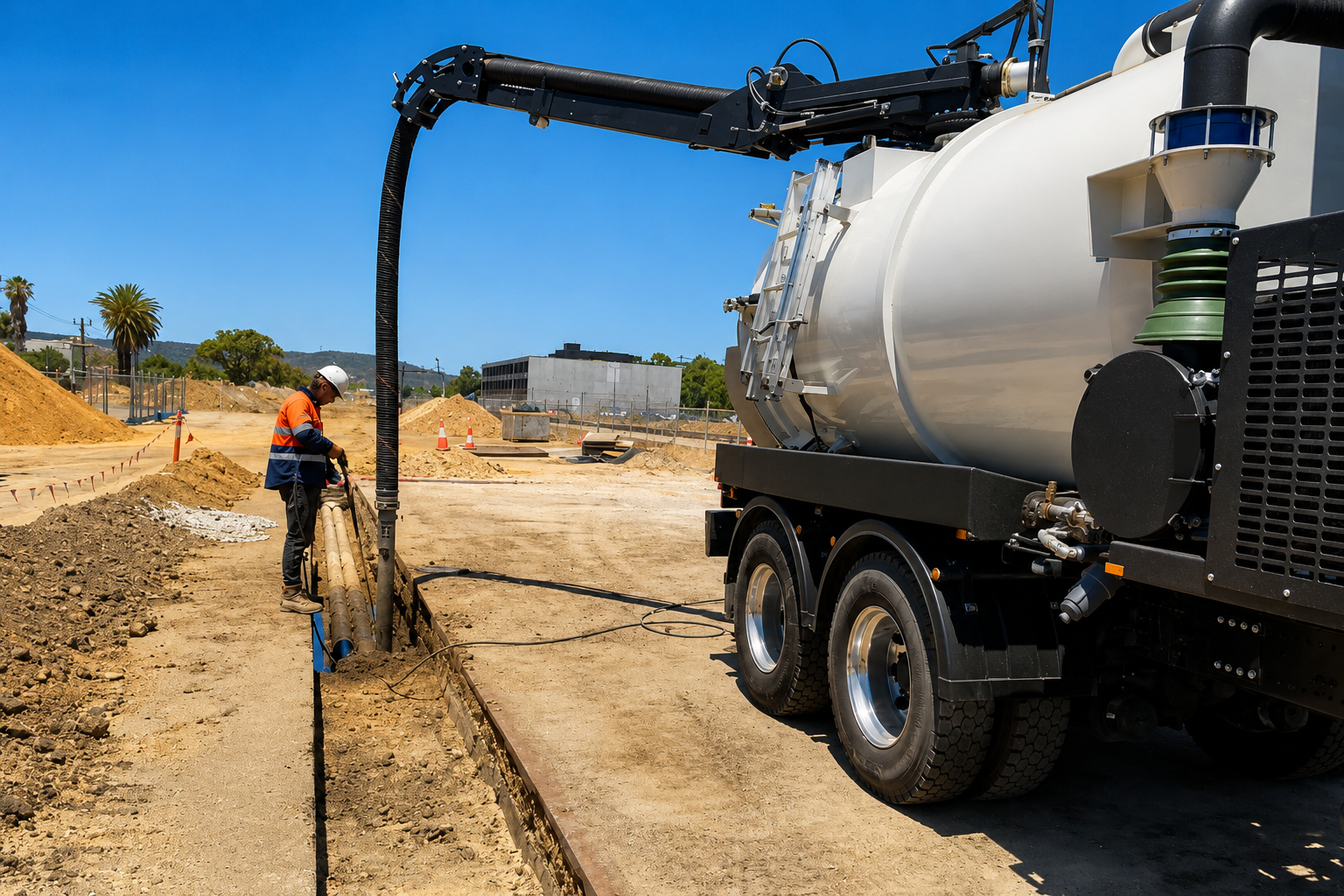 Hydrovac & Vacuum Truck in Burlington