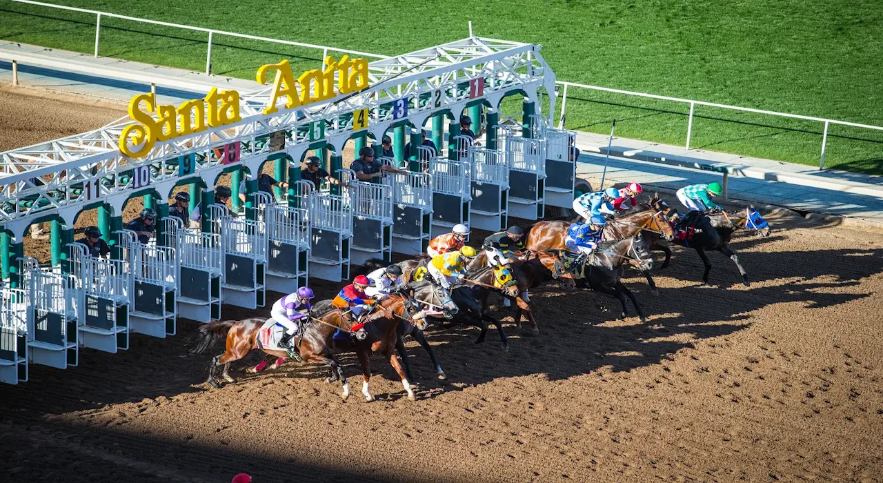 Santa Anita Race Track minutes from BeautyBar