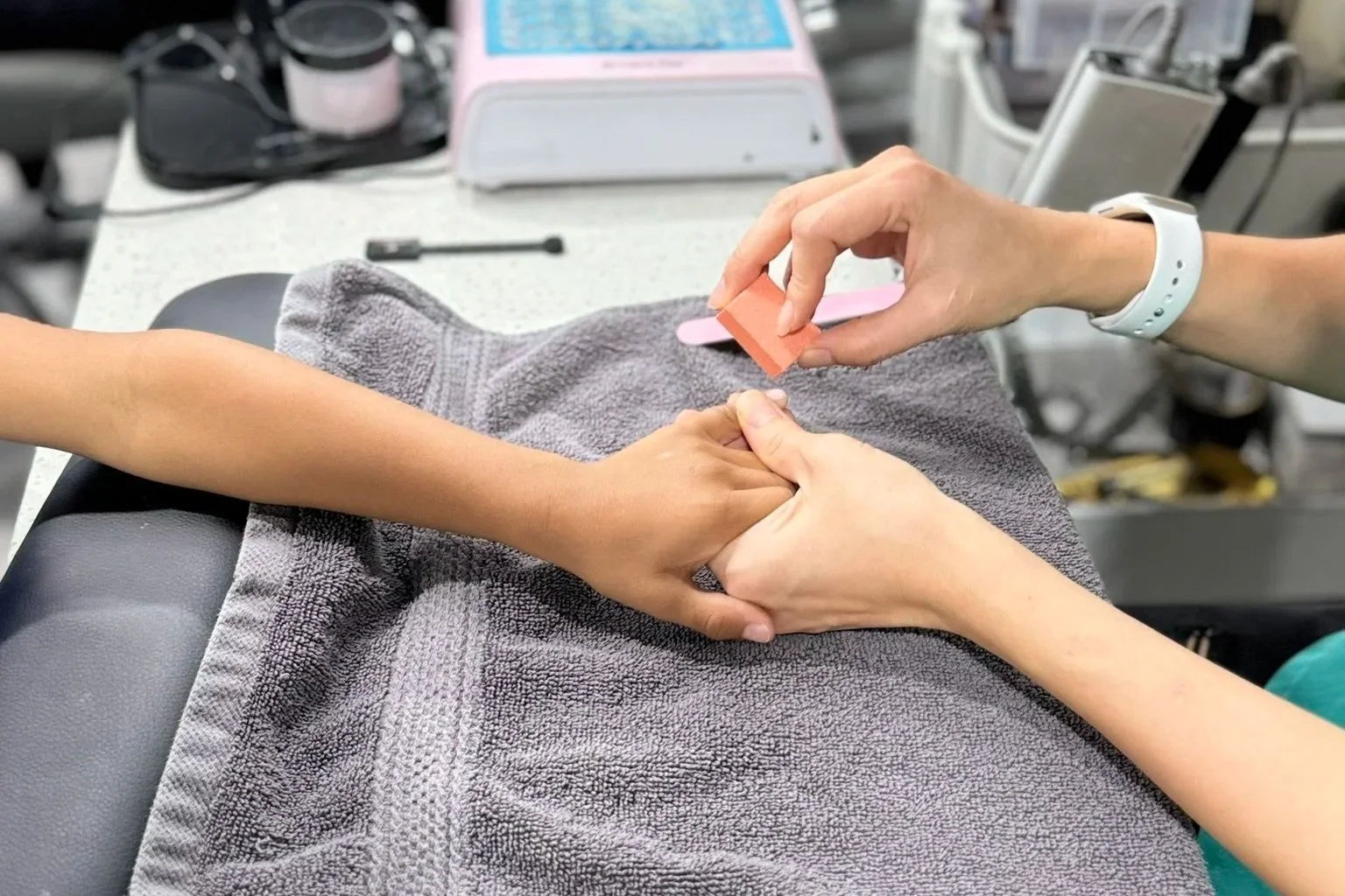 Basic manicure at BeautyBar SGV