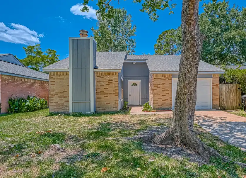 A Houston-area home of the kind Charms Home Buyers purchases for cash