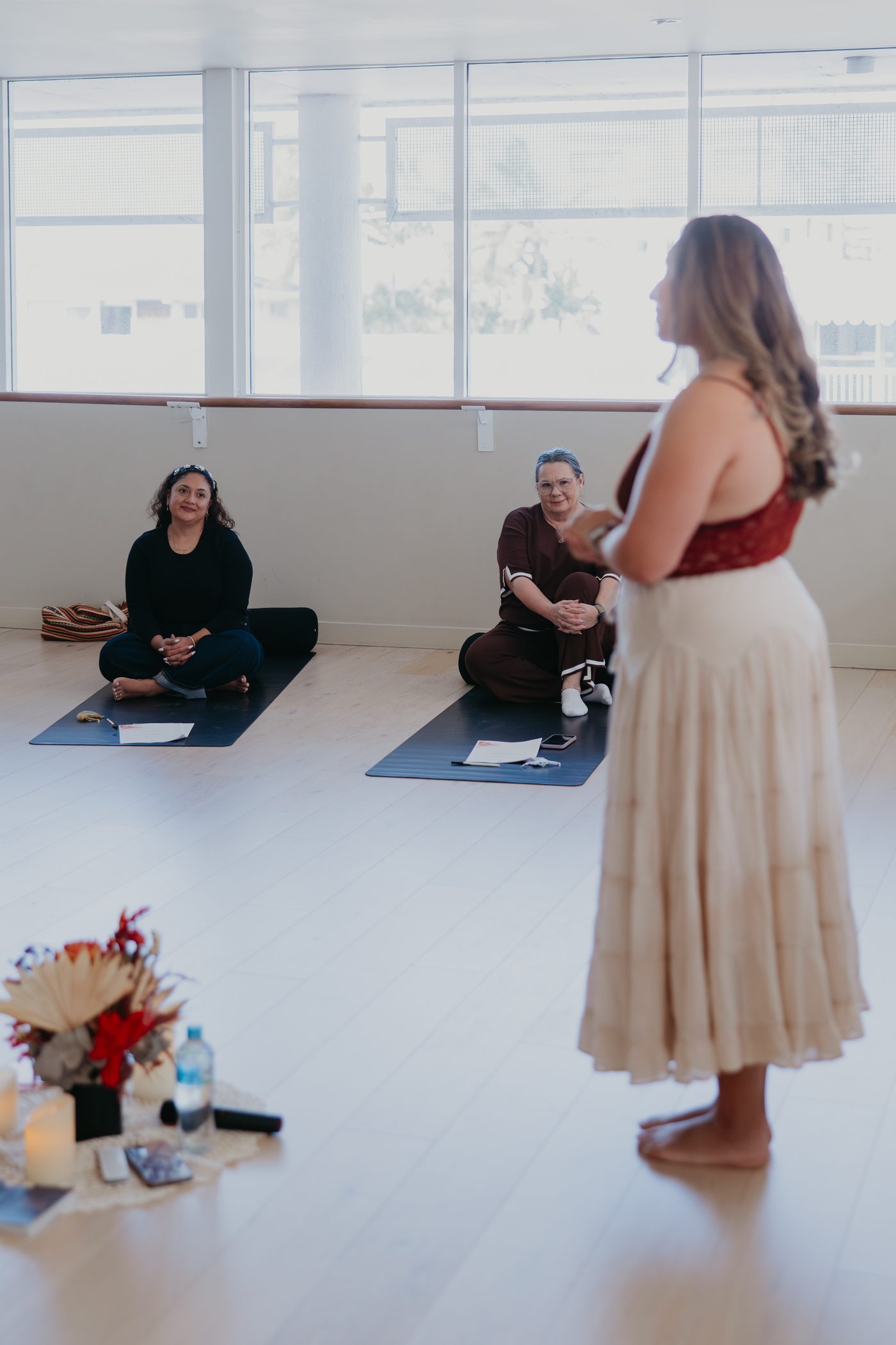 Rosalia teaching the circle