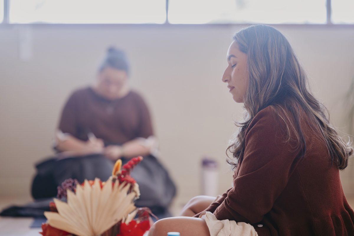 Guided meditation moment