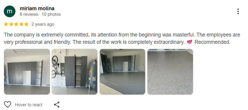 5-star customer review