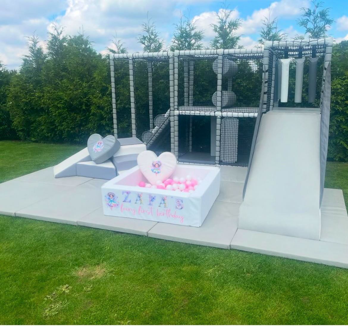 Luxury soft play setup by The Toddler Town Co