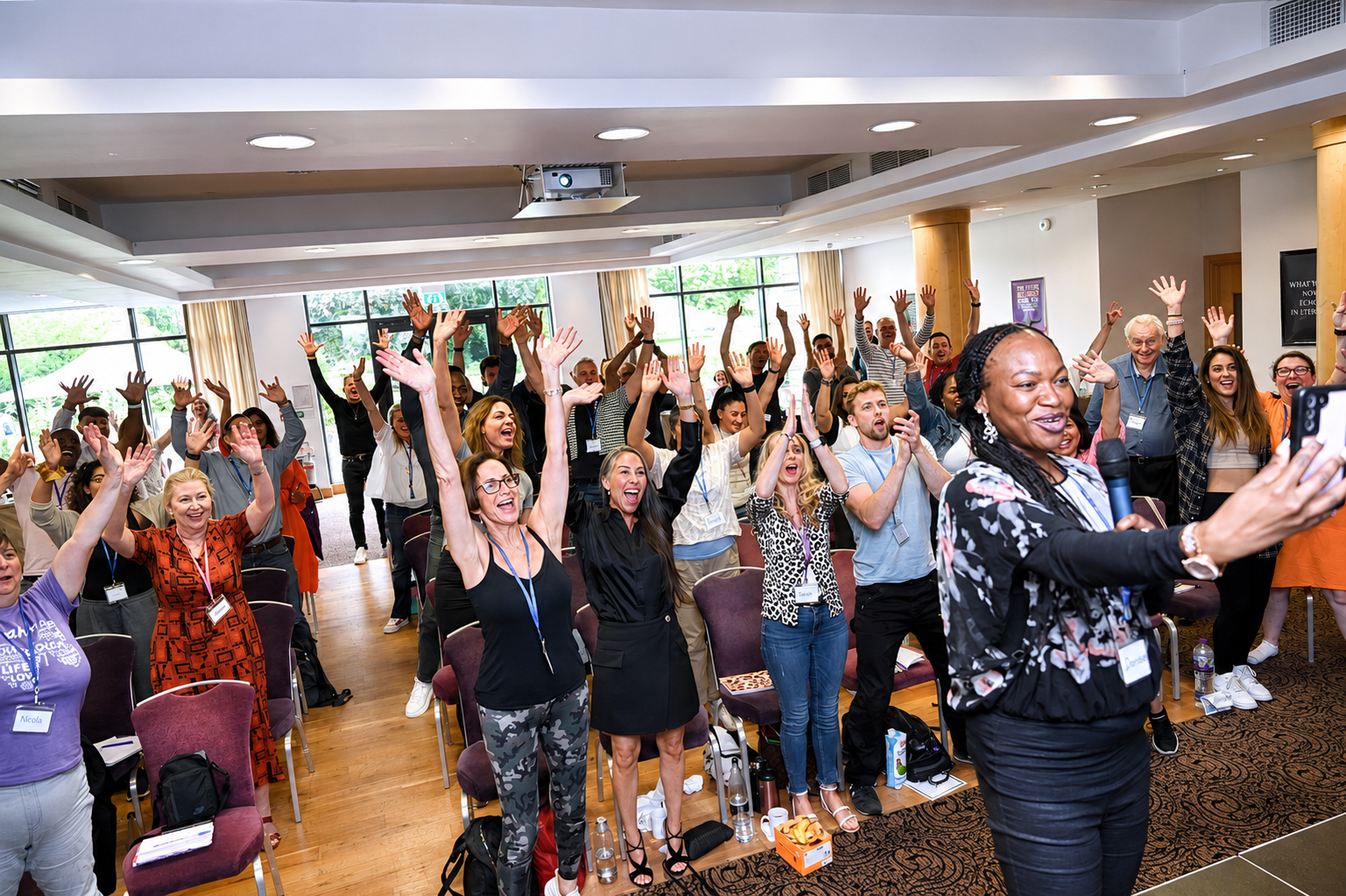 A moment from the Breakthrough Experience