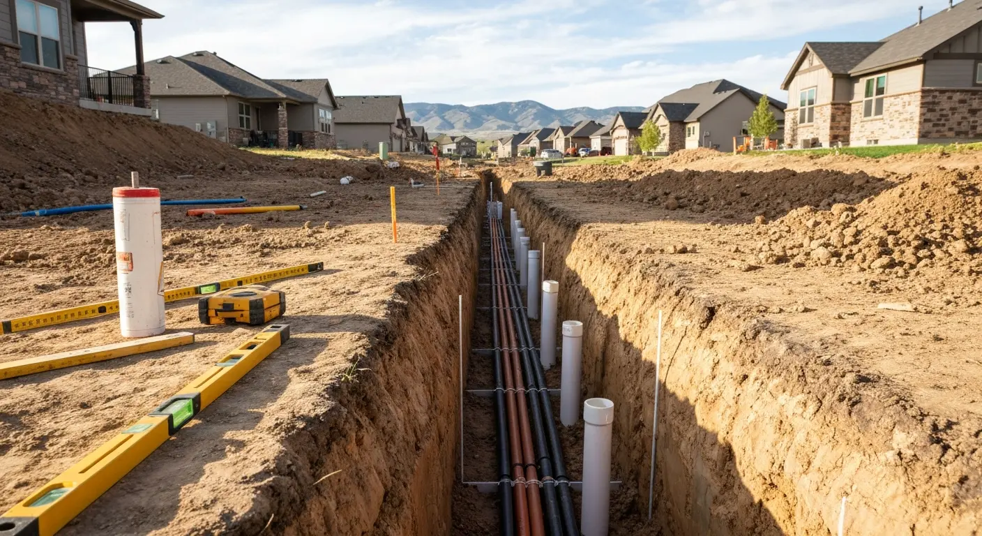 Trenching and utility work