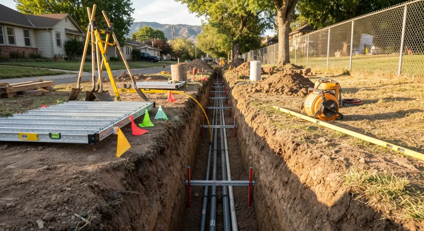 Utility trenching