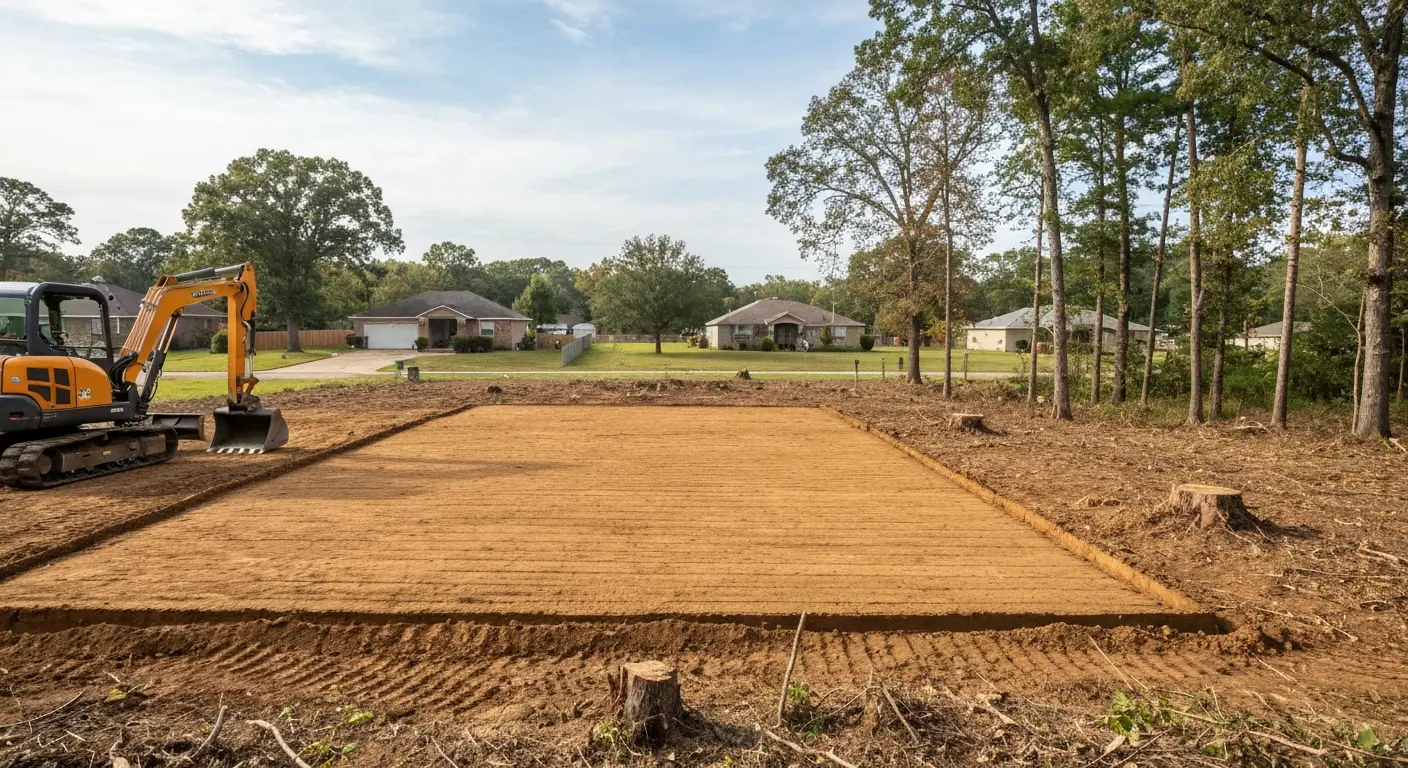 Land clearing and site prep