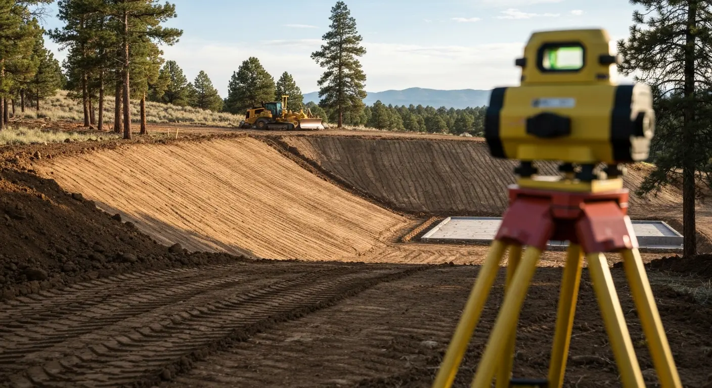 Grading and slope work