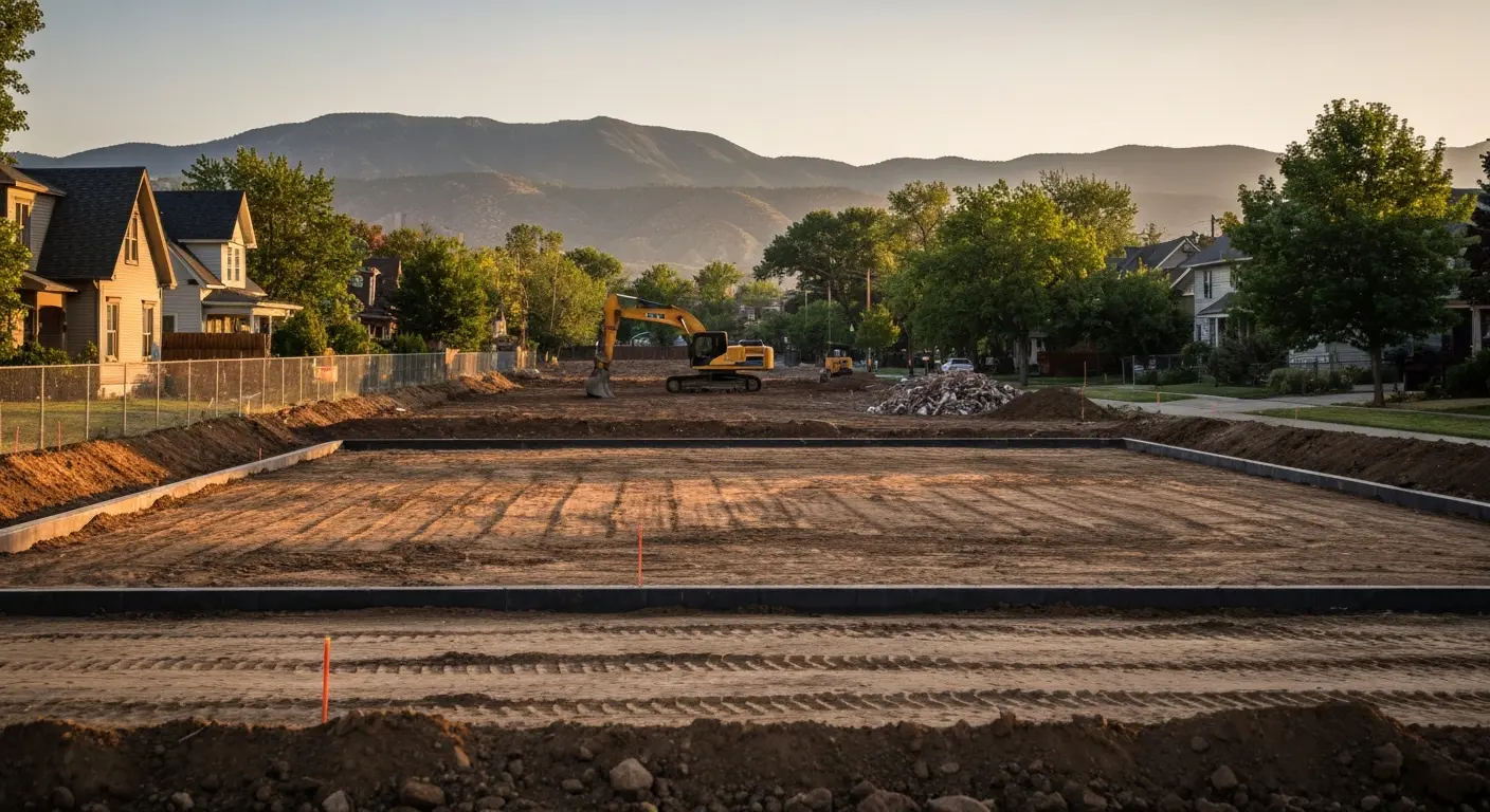 Lot clearing in Denver