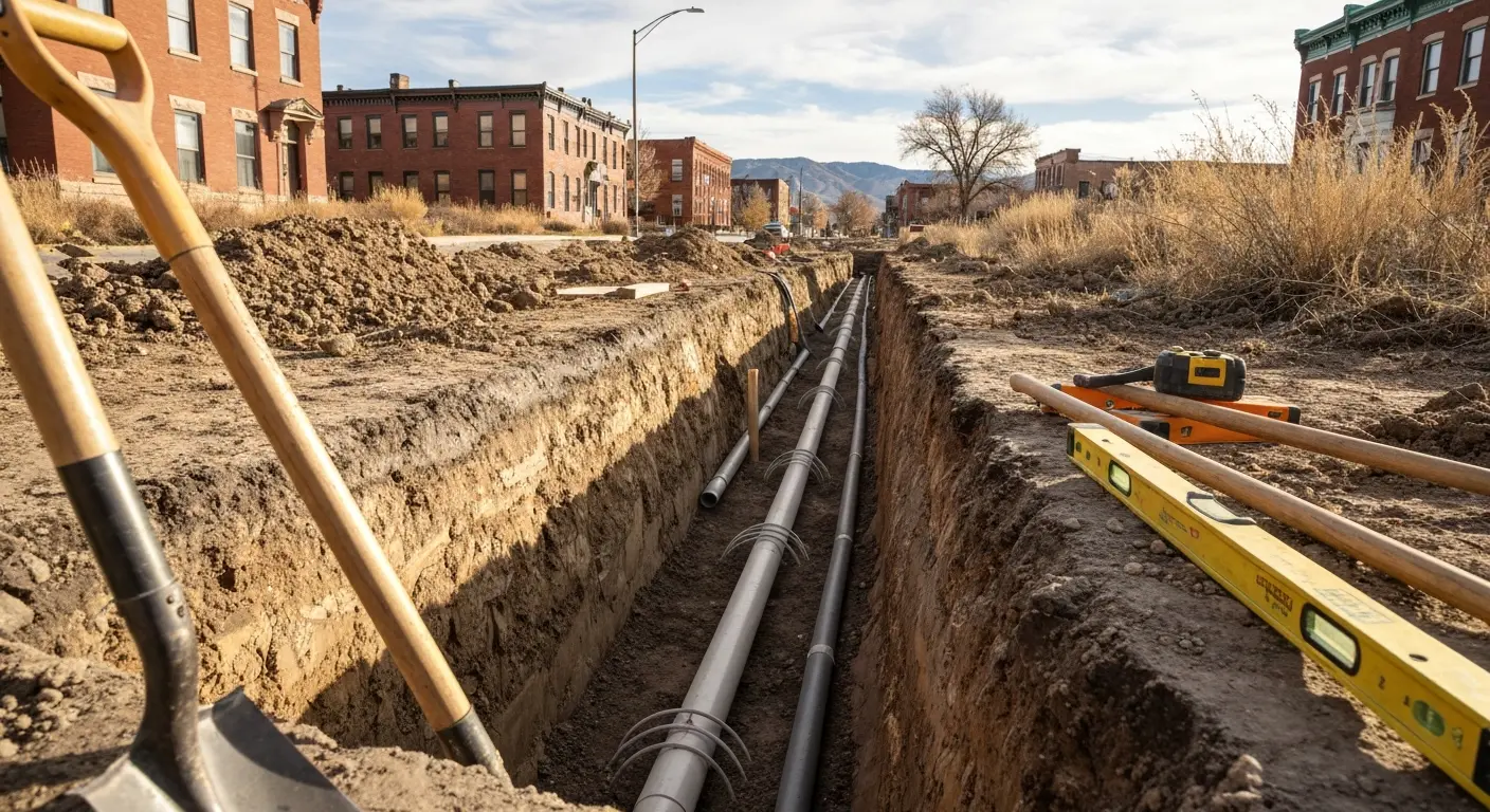 Trenching and utility work