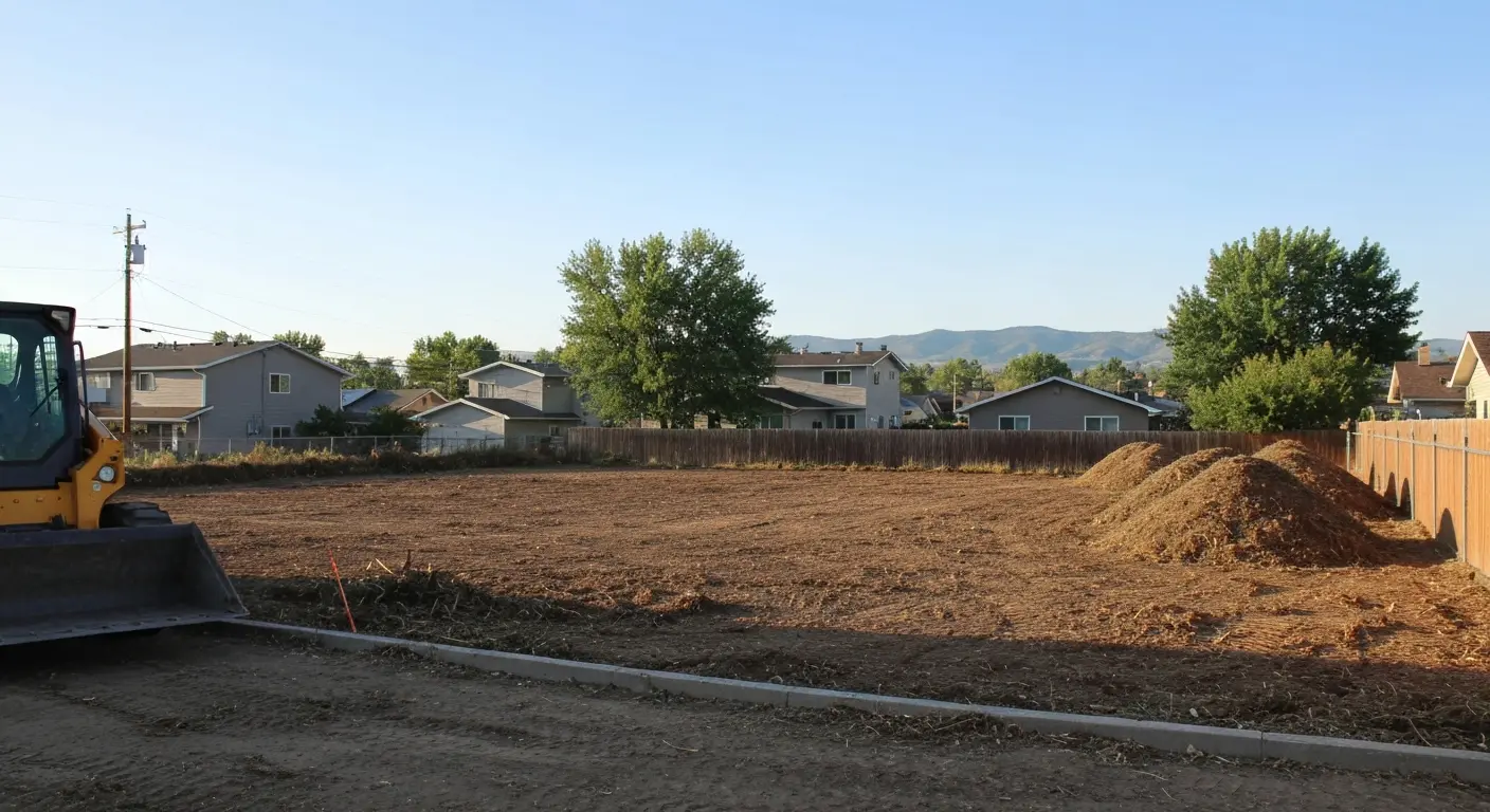 Lot clearing project