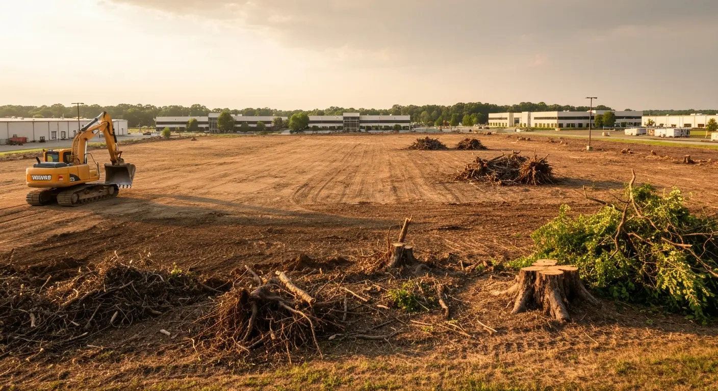 Land clearing project