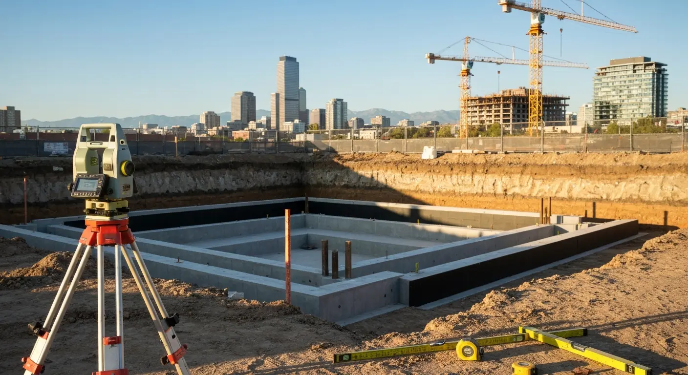 Foundation excavation project