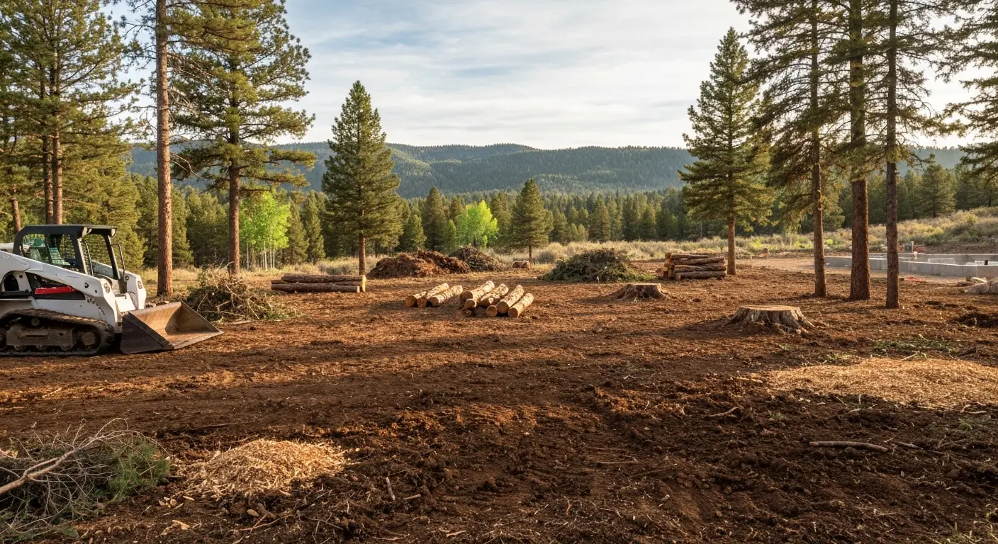 Land clearing and site prep