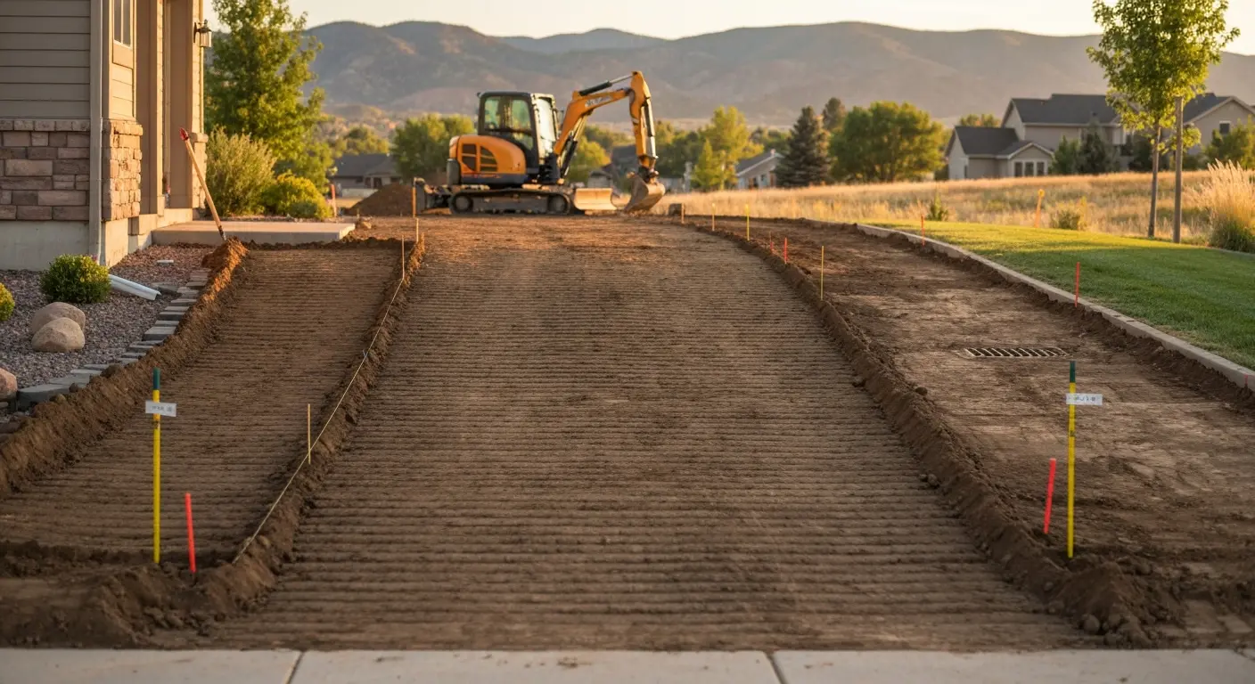 Driveway preparation