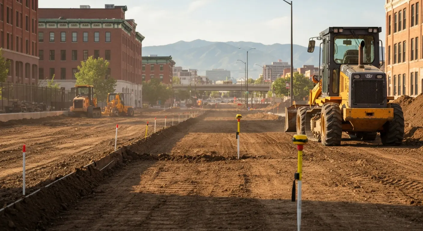 Site preparation and grading