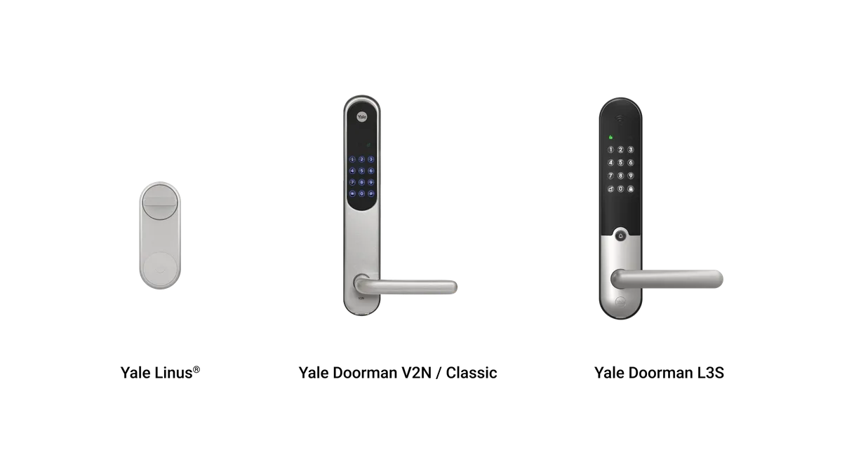 Yale smart locks integrated with Ajax