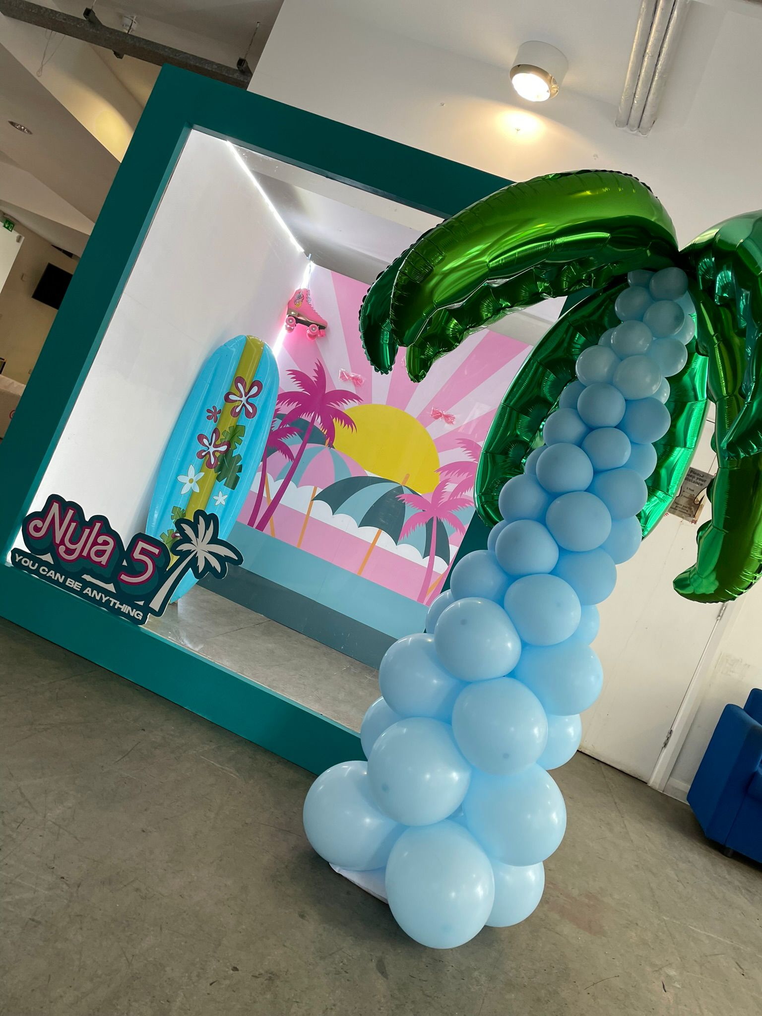 Themed luxury soft play setup styled by The Toddler Town Co