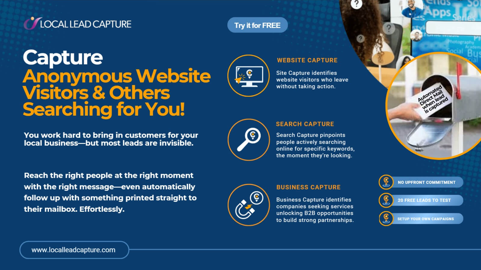 Local Lead Capture - About Us
