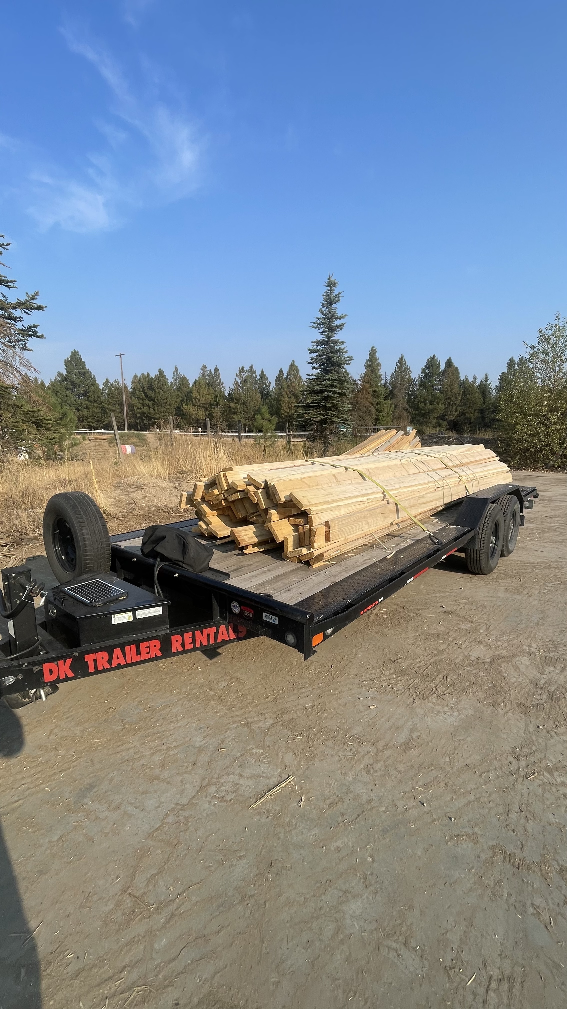 Maxx-D H6X equipment hauler trailer rental in Deer Park, WA