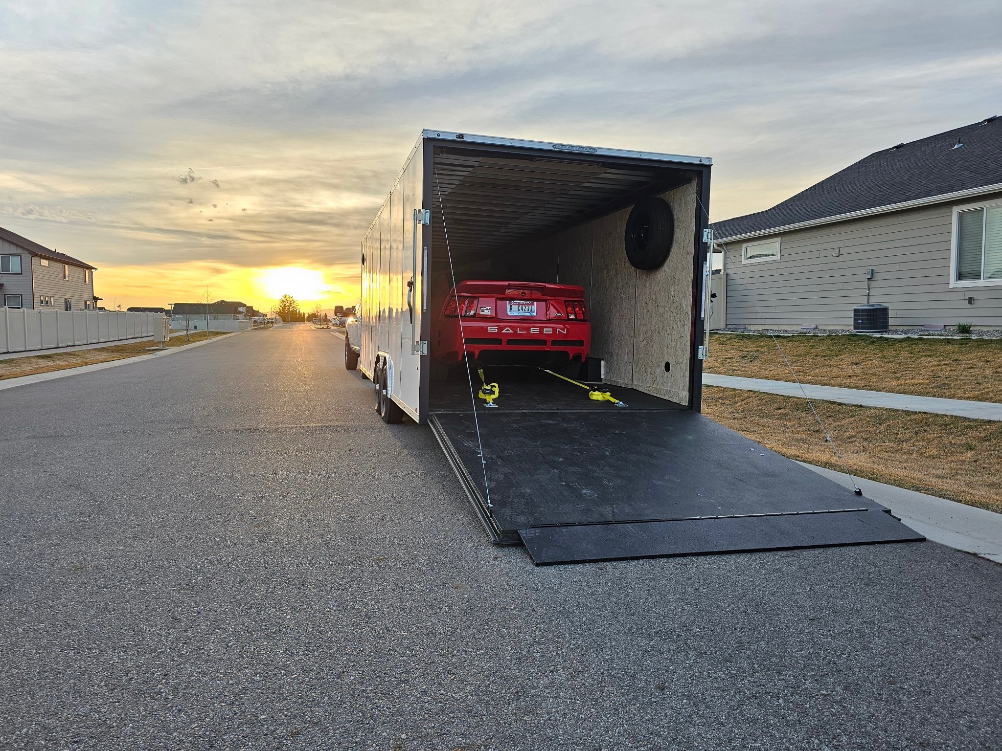 Novae Conquest enclosed cargo trailer rental in Deer Park, WA