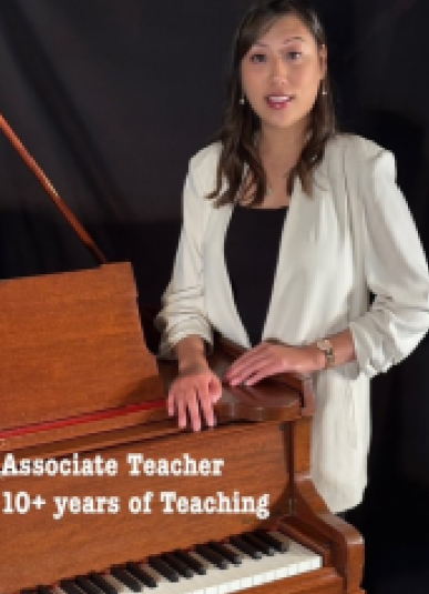 Angela Chung, piano teacher at AIM Up Piano Studio