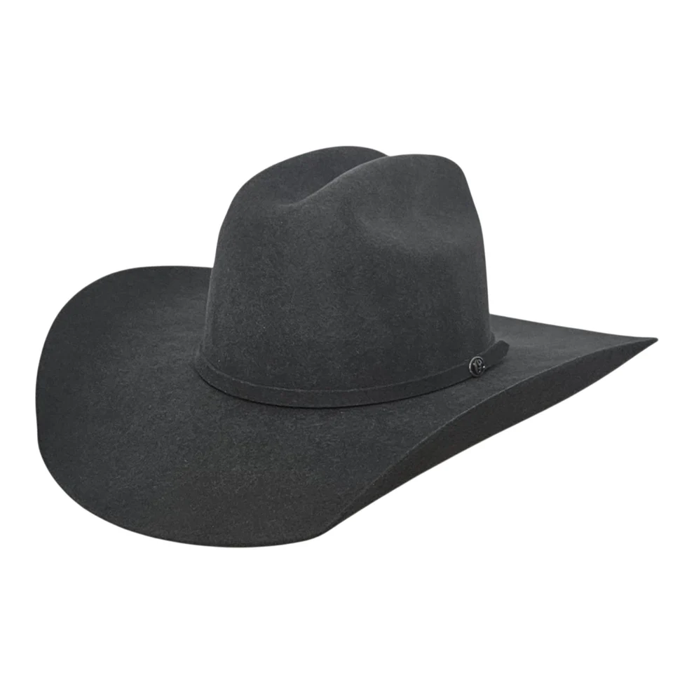 Youth 100% wool banded western hat