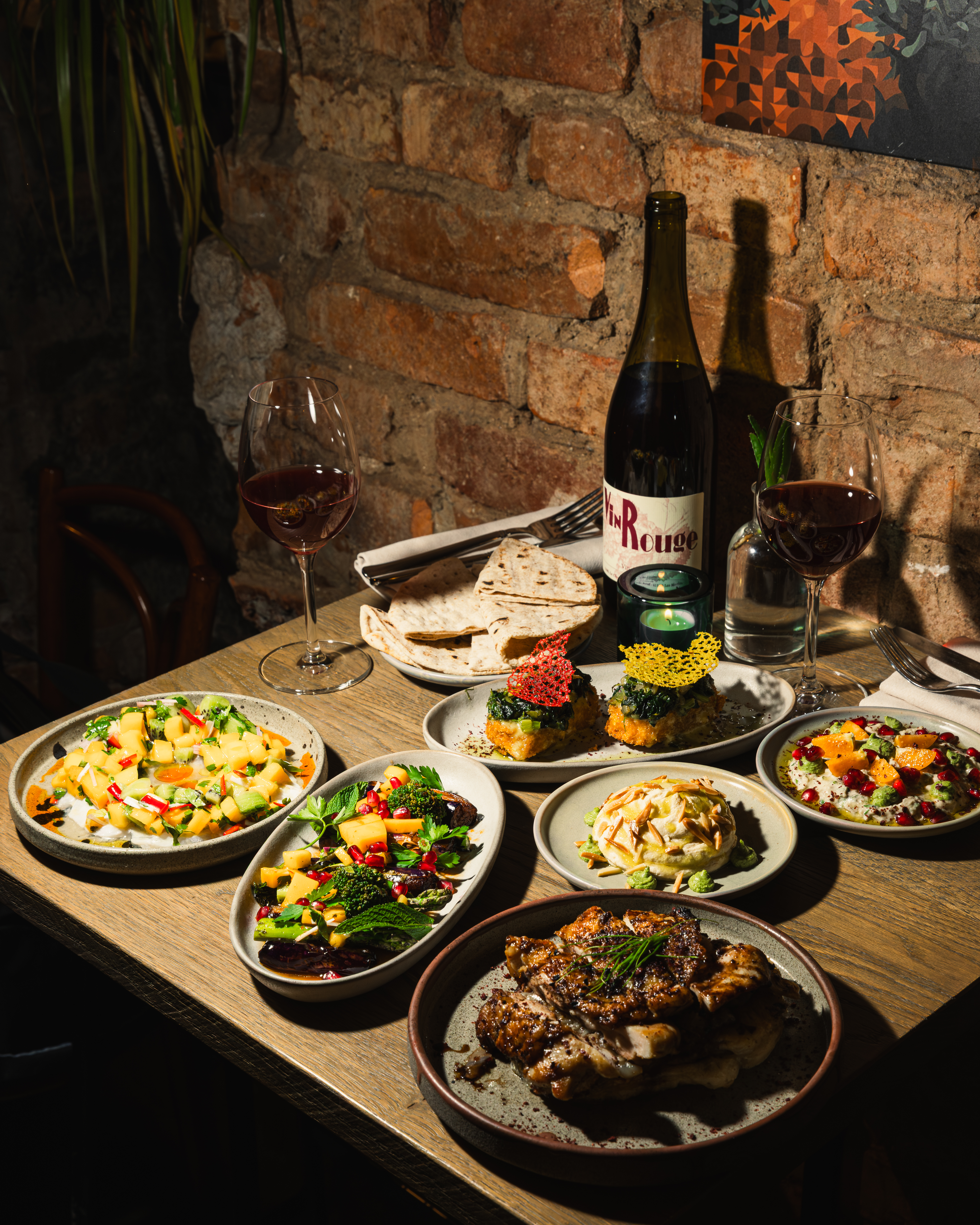 Mazra'a — palestinsk restaurang på Skånegatan i Stockholm