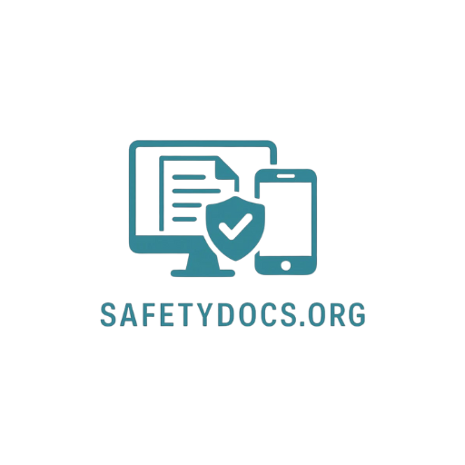 Safety docs containing essential workplace guidelines, protocols, and compliance information to ensure a secure environment.