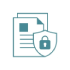 Screenshot showing a digital dashboard with organized folders, search bar, and icons for managing safety documents efficiently.