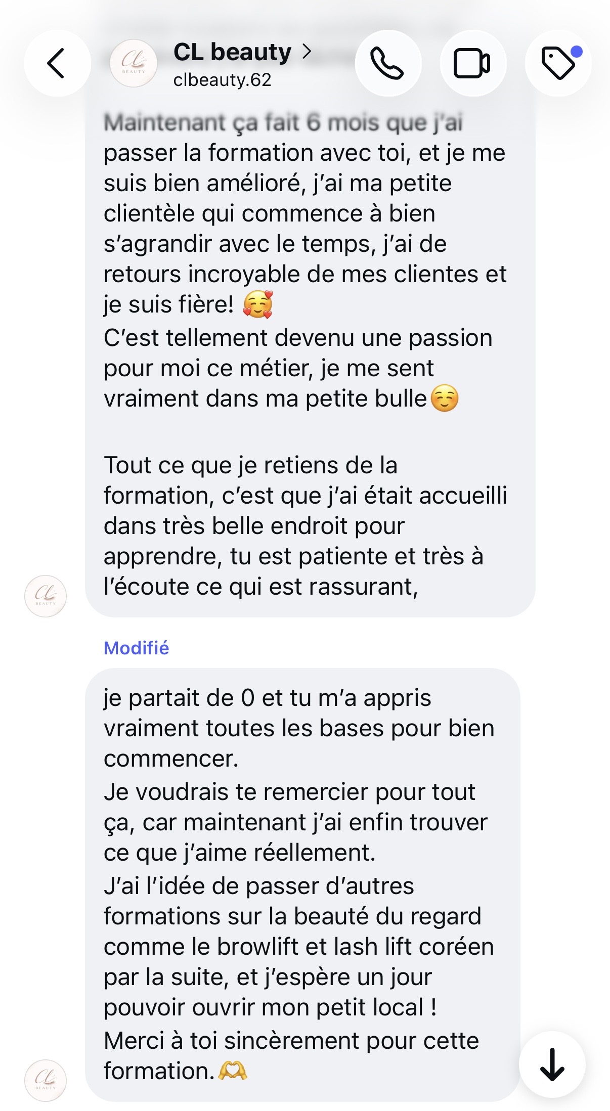 Témoignage de Clara