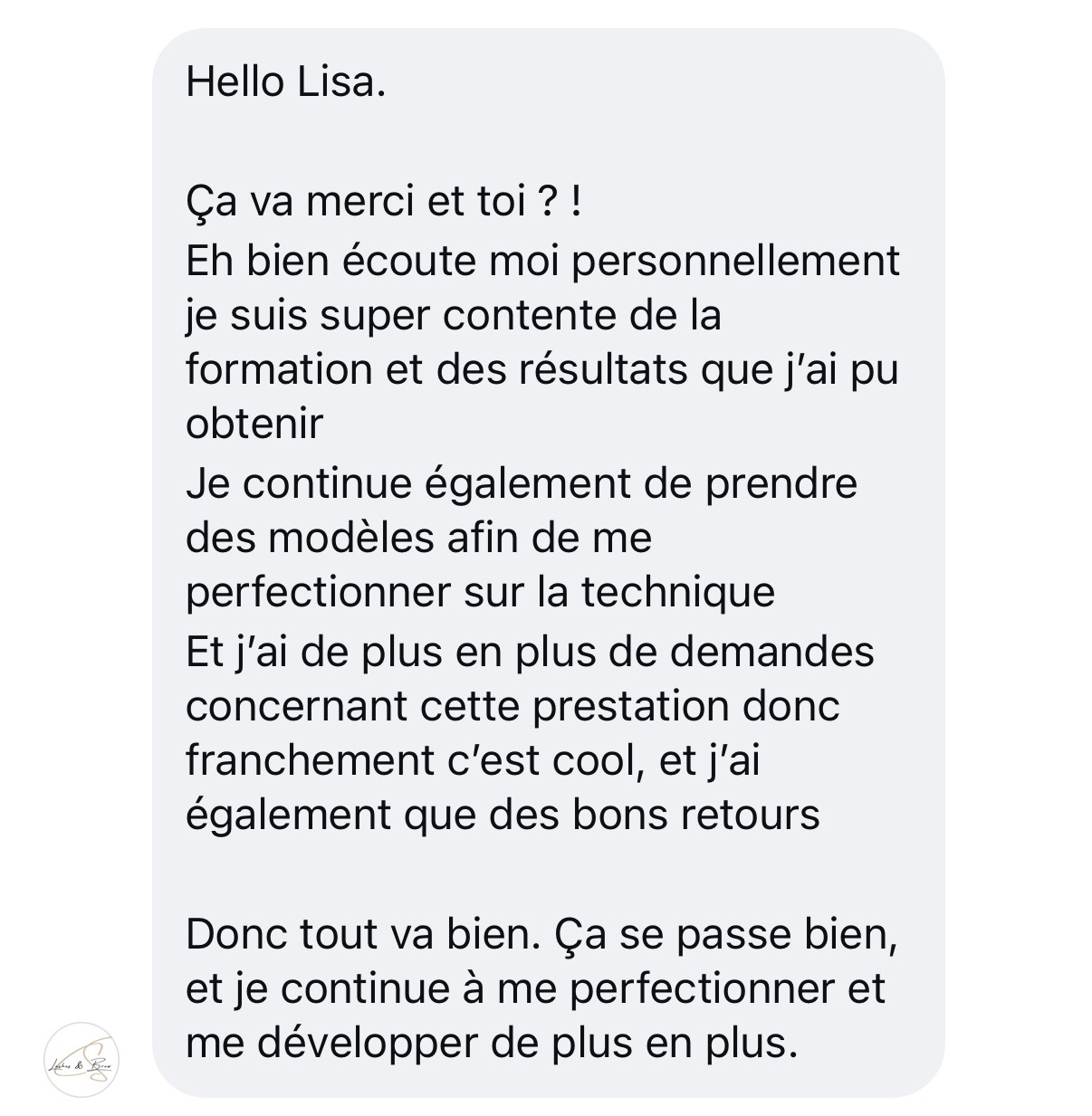 Témoignage de Caroline