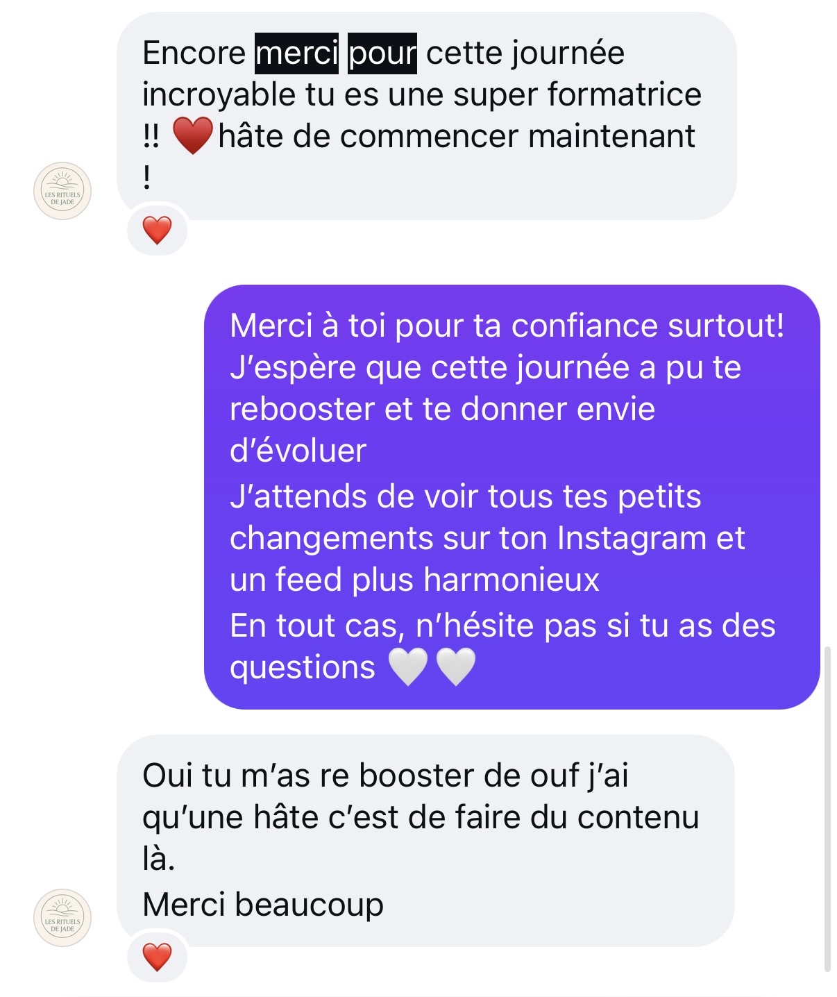 Retour élève