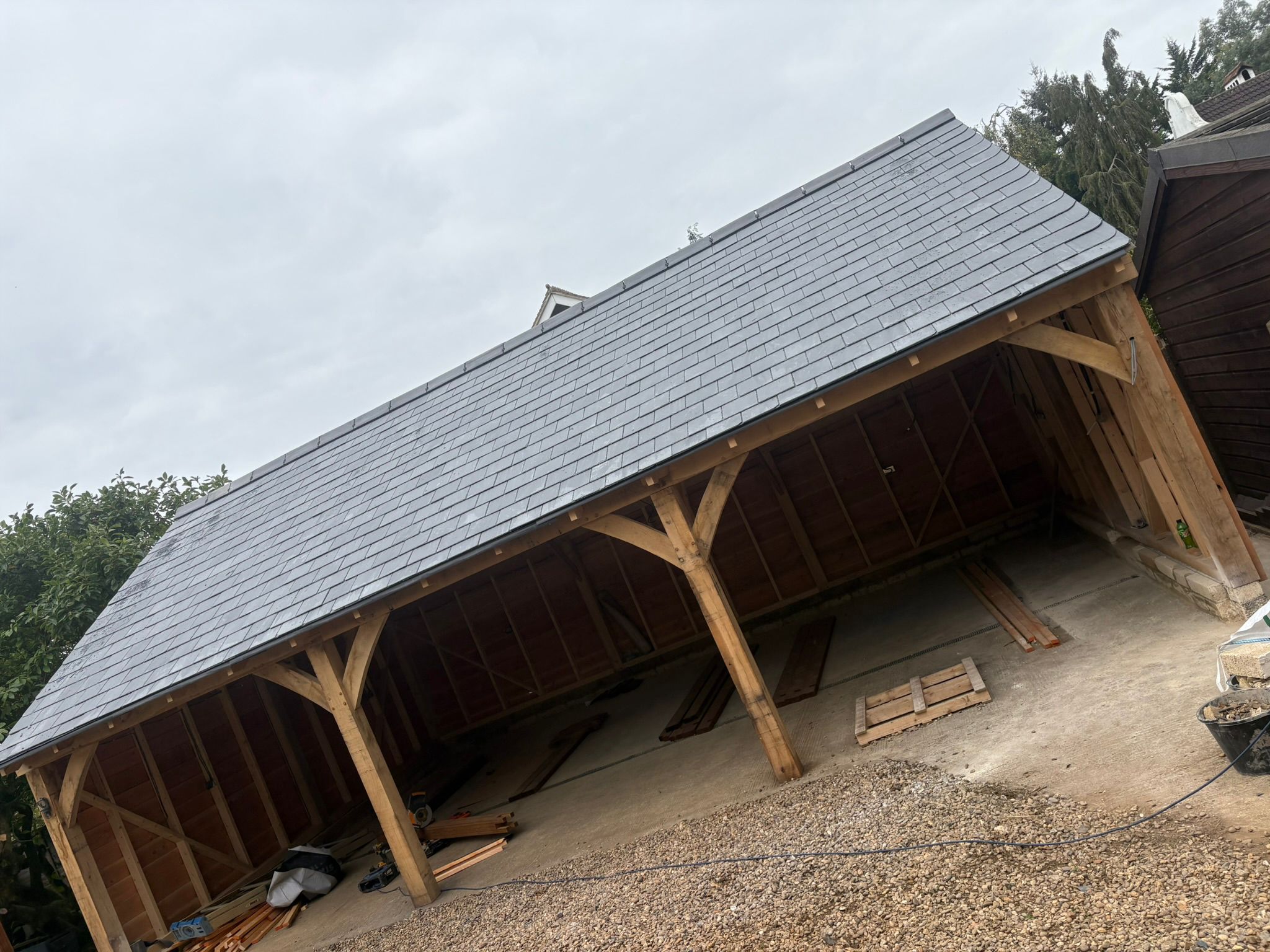 Completed roofline and guttering work