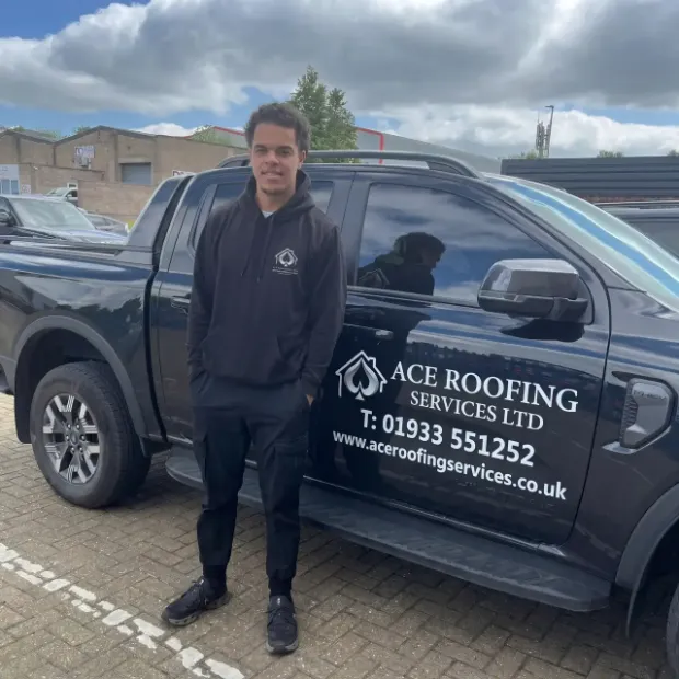 Zak Campbell, owner of Ace Roofing Services